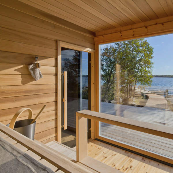 Comprar una casa bonita por 35.000 €: ¡esta mini casa prefabricada tiene hasta sauna!
