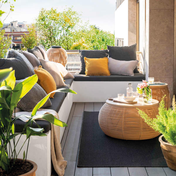 25 ideas con estilo para decorar la terraza de un piso en la ciudad