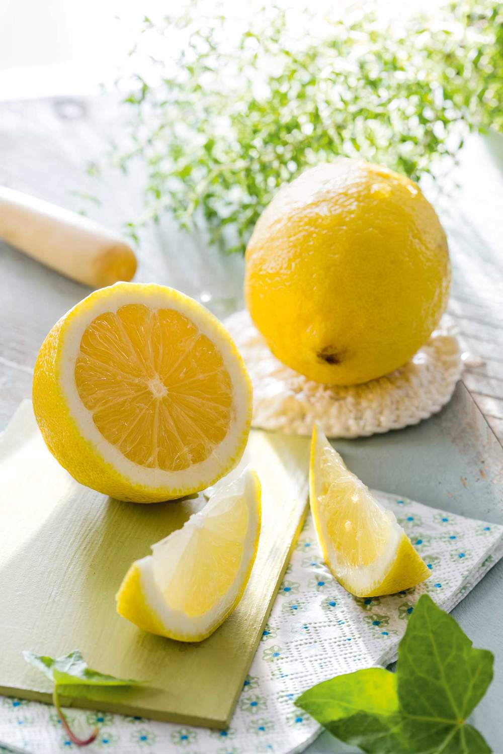 limones cortados 