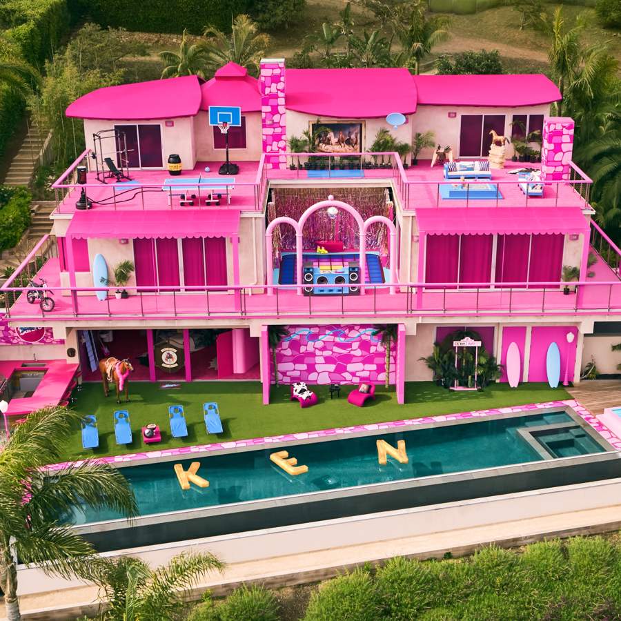 Barbie y Ken DreamHouse Airbnb.