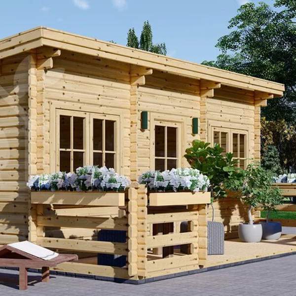 Así es la mini casa más bonita y acogedora de todas: de madera robusta y un porche coqueto por poco más de 6.000 euros