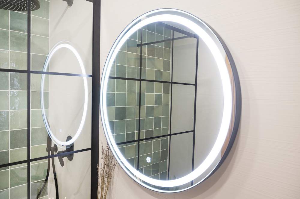 Espejo de baño 'Teide' con luz integrada LED