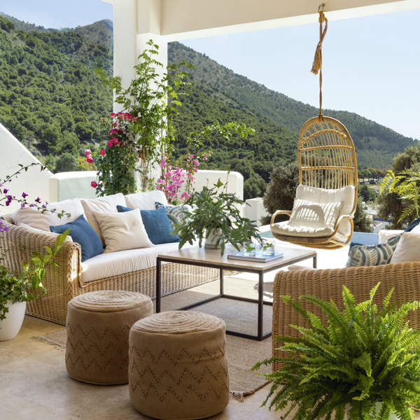Magda Martínez, estilista de El Mueble: " Si tienes una terraza anticuada puedes transformarla por menos de 90€ con estos pequeños cambios"