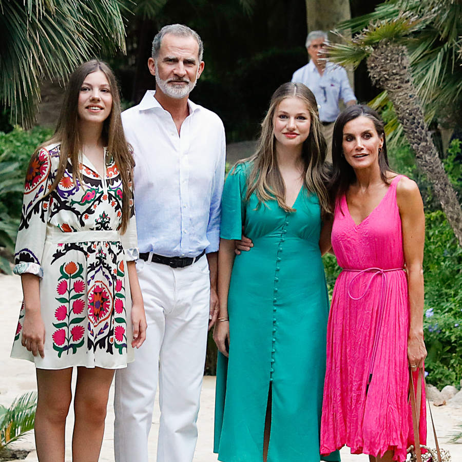 Familia Real en Mallorca.