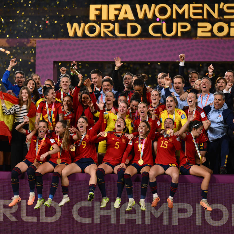 Selección española de fútbol femenino.