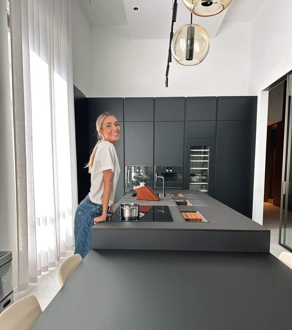 Así es la nueva cocina de la casa de Álvaro y Alice en Turín.