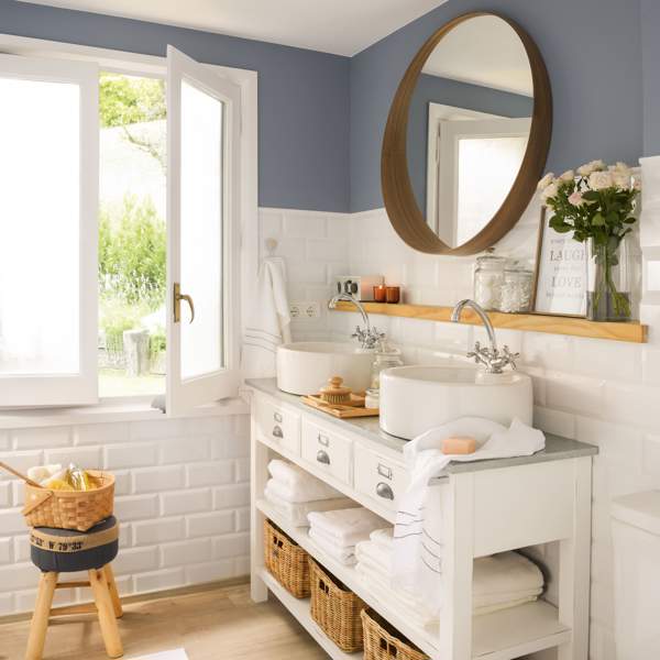 5 azulejos elegantes de Leroy Merlin para renovar tu baño sin obras.