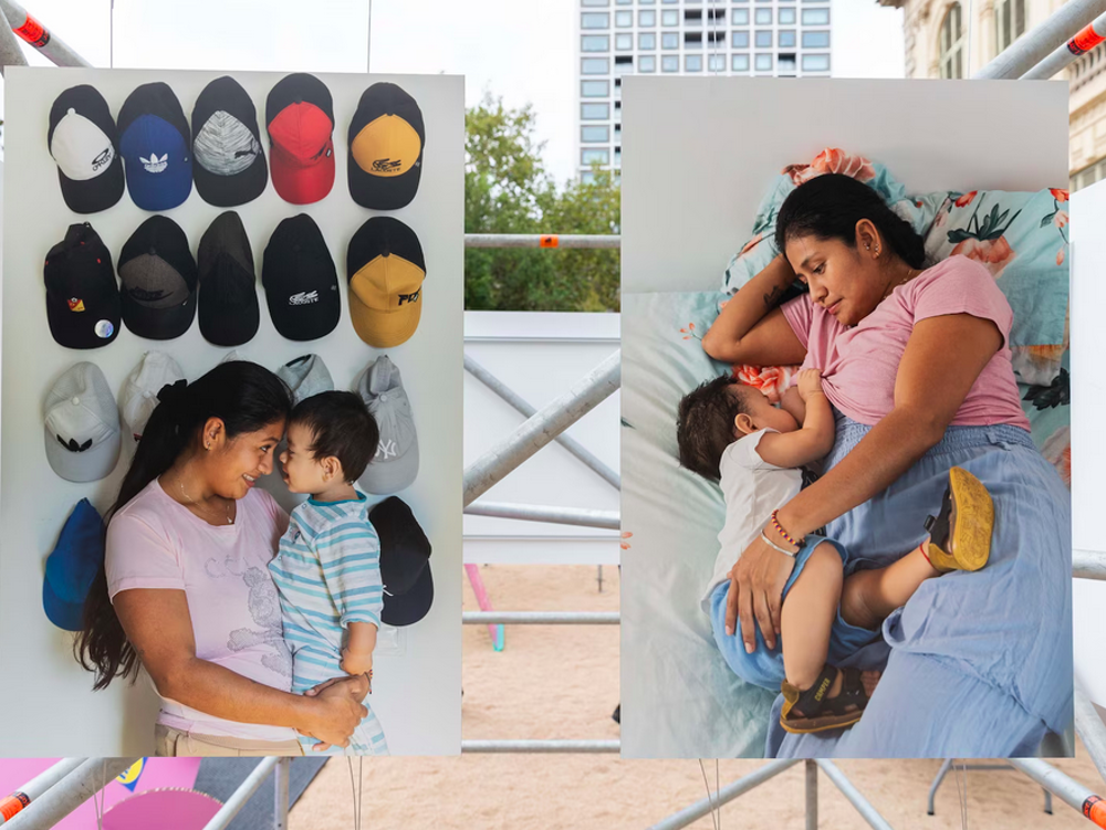 Dos fotos de la fotógrafa Cristina García Rodero para la exposición de IKEA sobre los jóvenes y la vivienda