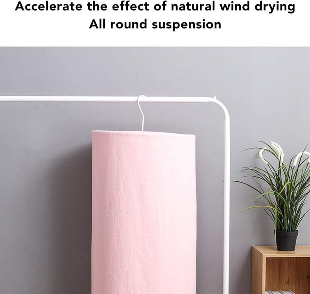 Esta percha en espiral es la solución de Amazon para secar sábanas este invierno