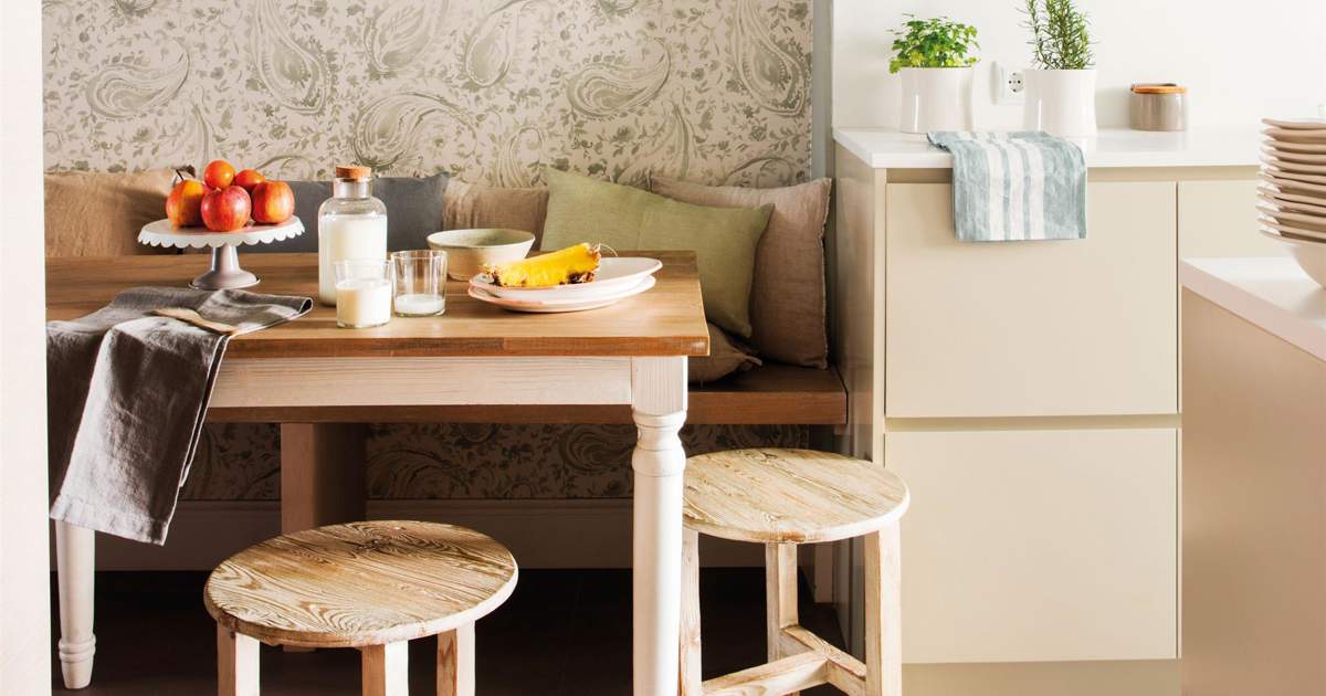 8 cocinas con zona de desayuno (offices, barras, mesitas...) bonitas y ...
