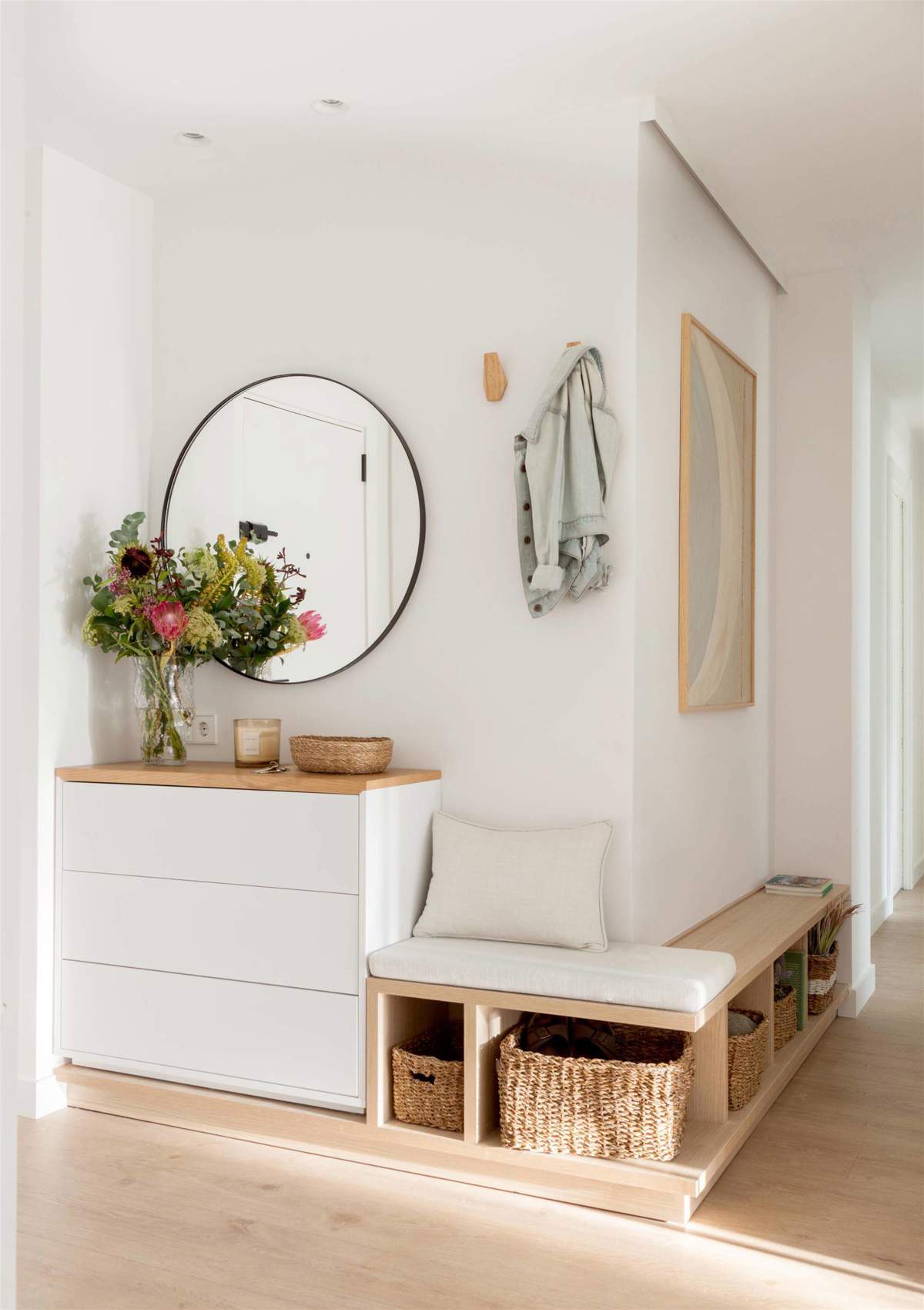 15 ideas para decorar el recibidor originales y prácticas vistas en las ...