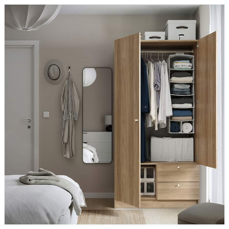 7 armarios de IKEA de tamaño compacto para dormitorios pequeños
