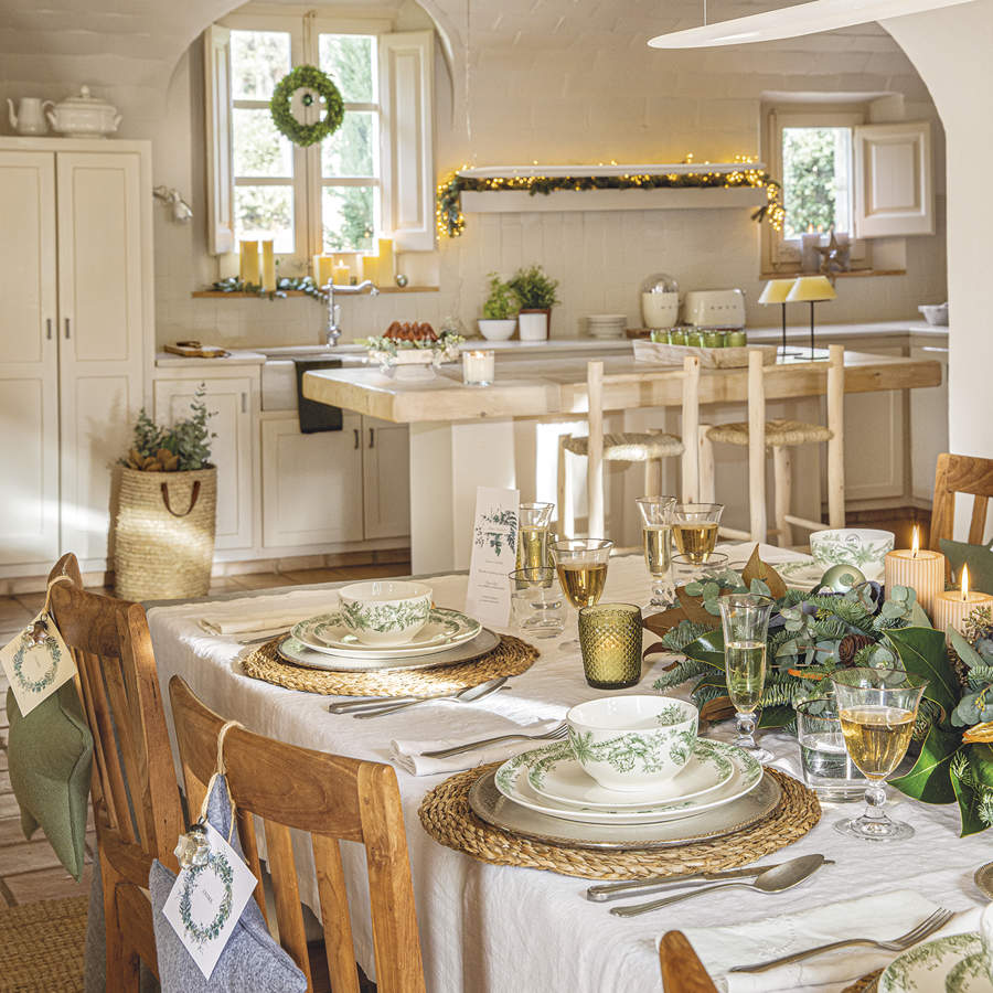 3 ideas de decoradores fáciles y rápidas para decorar la cocina en Navidad