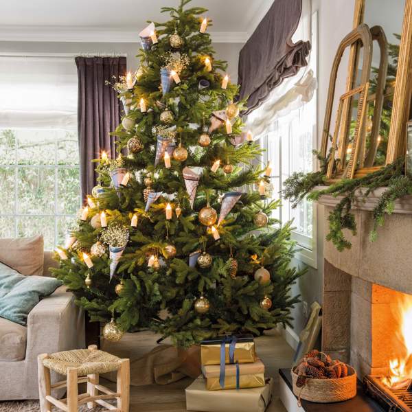 12 ideas de cómo decorar el árbol de Navidad moderno (sin ser víctima de las tendencias)
