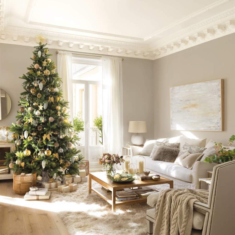 15 ideas fabulosas de revista para decorar el árbol de Navidad.