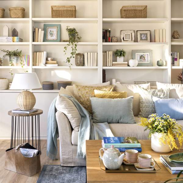 Estos tres muebles prácticos y modernos son perfectos para ganar espacio en el salón