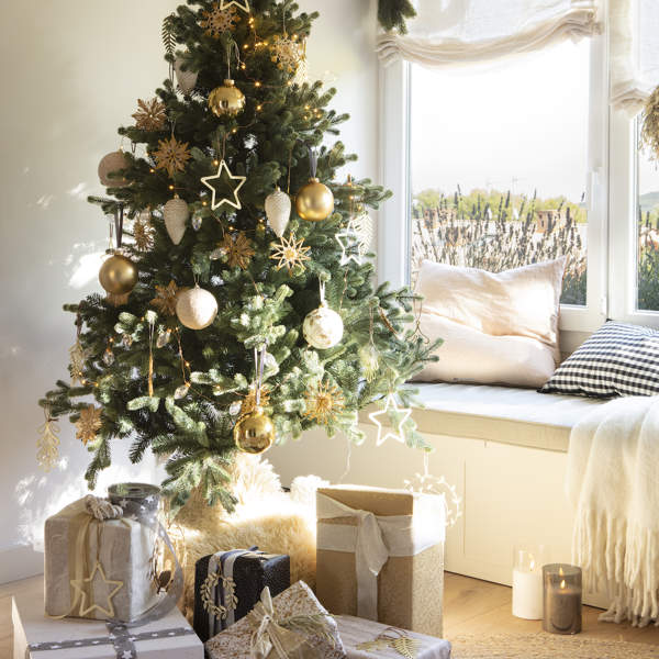 45 ideas de Navidad fabulosas para pisos pequeños cargadas de elegancia y estilo muy El Mueble