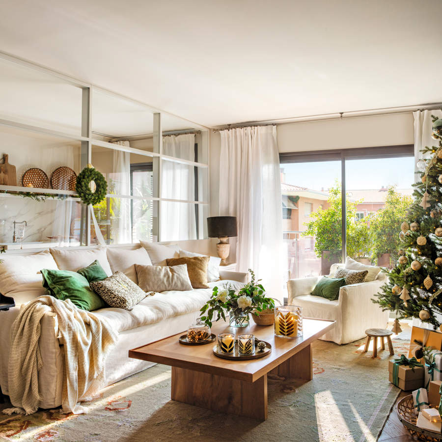 Navidad en casas pequeñas: 15 ideas para decorarlos y caber todos