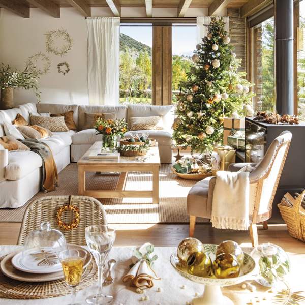 7 ideas fáciles, RÁPIDAS y resultonas para decorar la casa en Navidad y que te quede como en la revista El Mueble