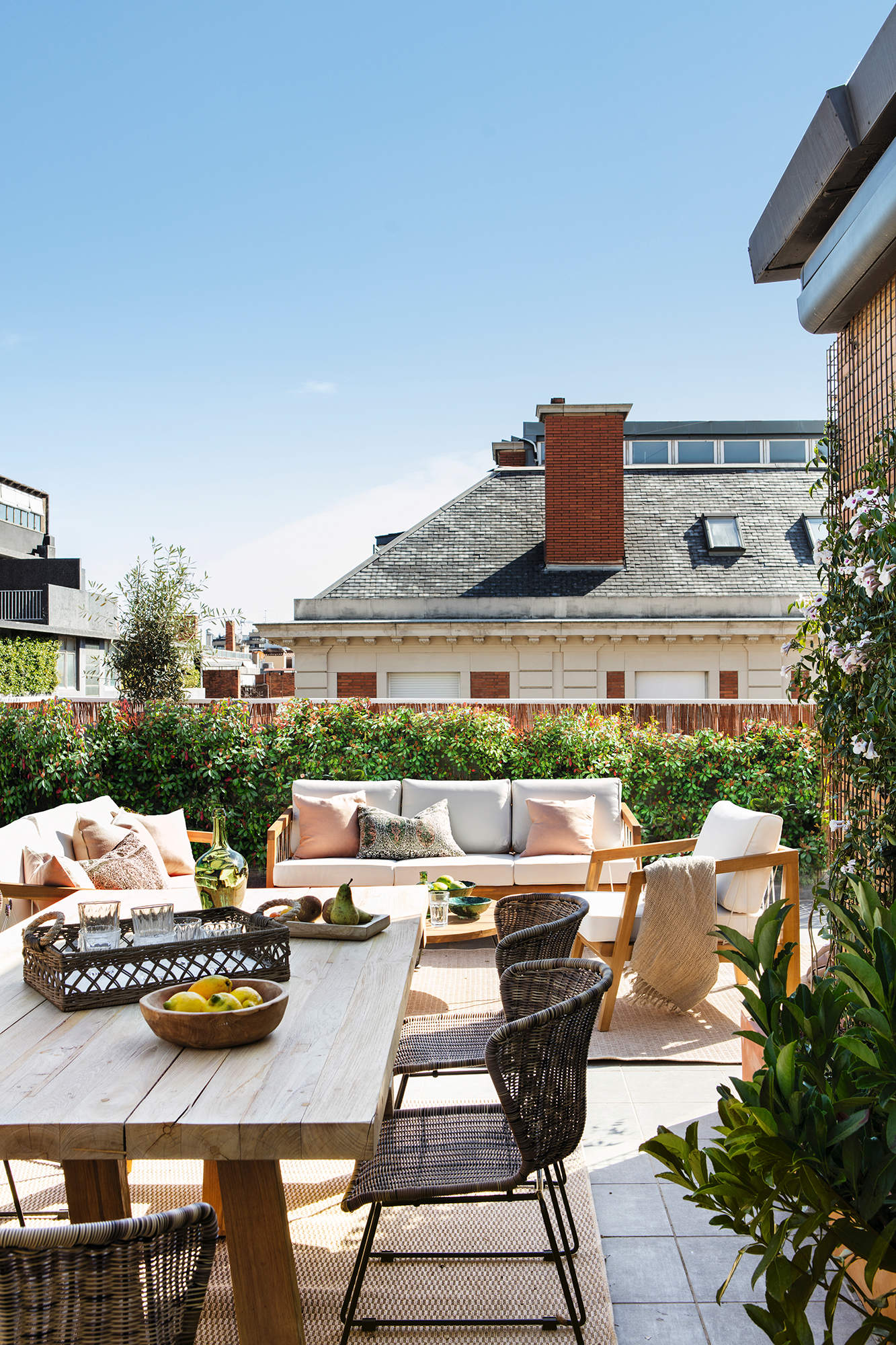 terraza con salon y comedor al aire libre 00562581