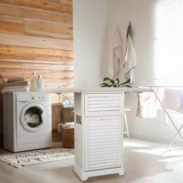 Maisons du Monde tiene el mueble planchador para pisos pequeños que querrás fichar aunque no te guste planchar
