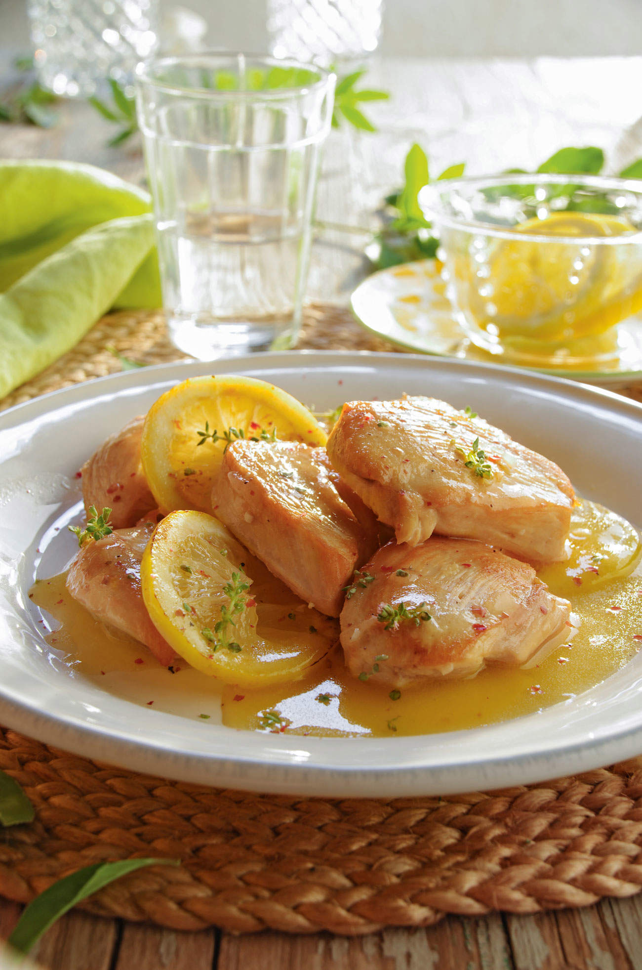 recetas con pollo al limón