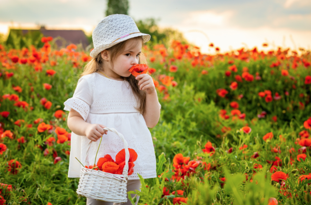 nombres de flores para niña