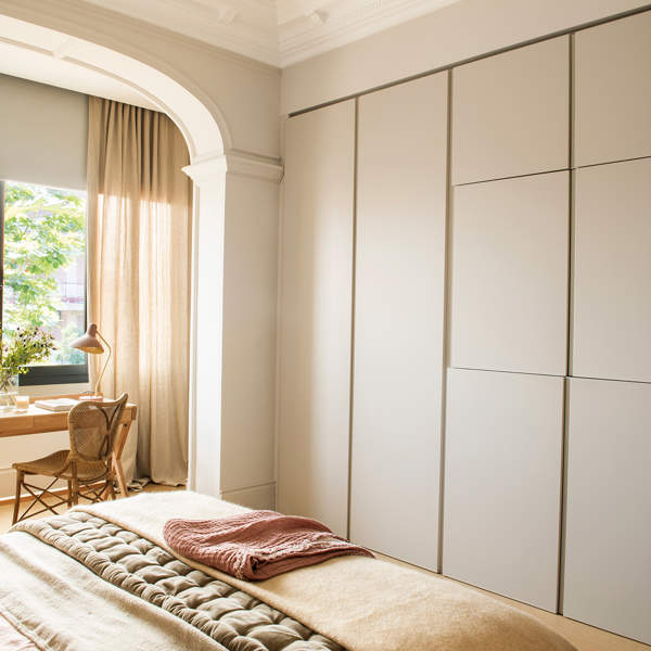 Dormitorios con armarios empotrados: 14 FOTOS e ideas elegantes y llenas de estilo para inspirarte 