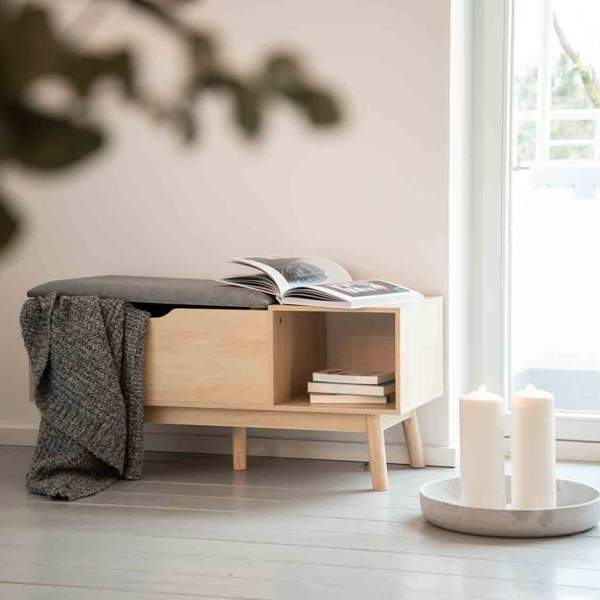 Lidl agotará el banco con almacenaje rebajado perfecto para pisos pequeños y estrechos porque decora y aprovecha el espacio 