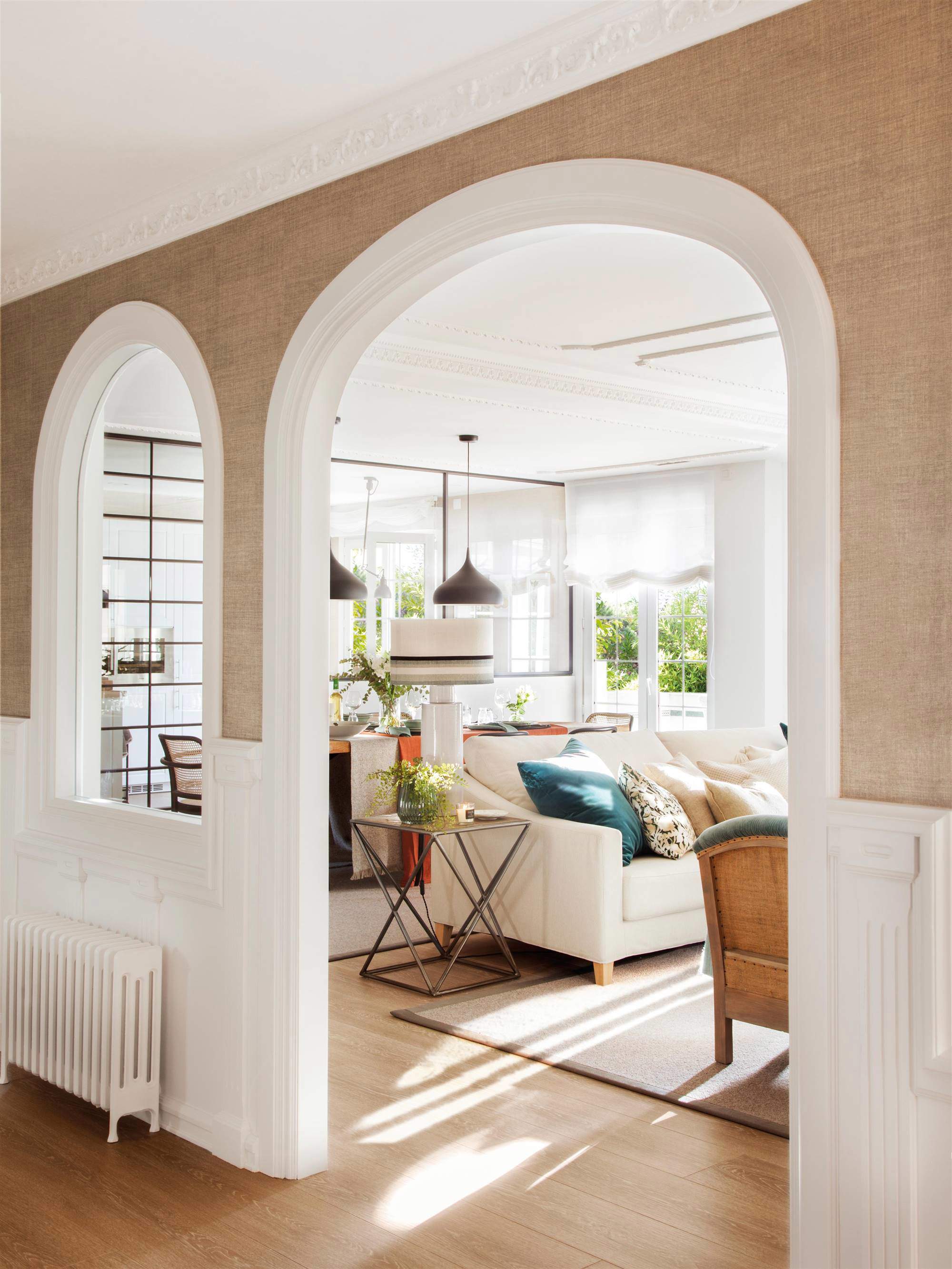 Salones Con Arcos Decorativos 6 FOTOS E Ideas De La Revista El Mueble 