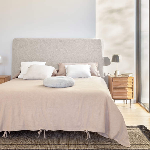 4 cabeceros desenfundables para un dormitorio cálido y elegante: en 4 estilos diferentes que combinan con todo