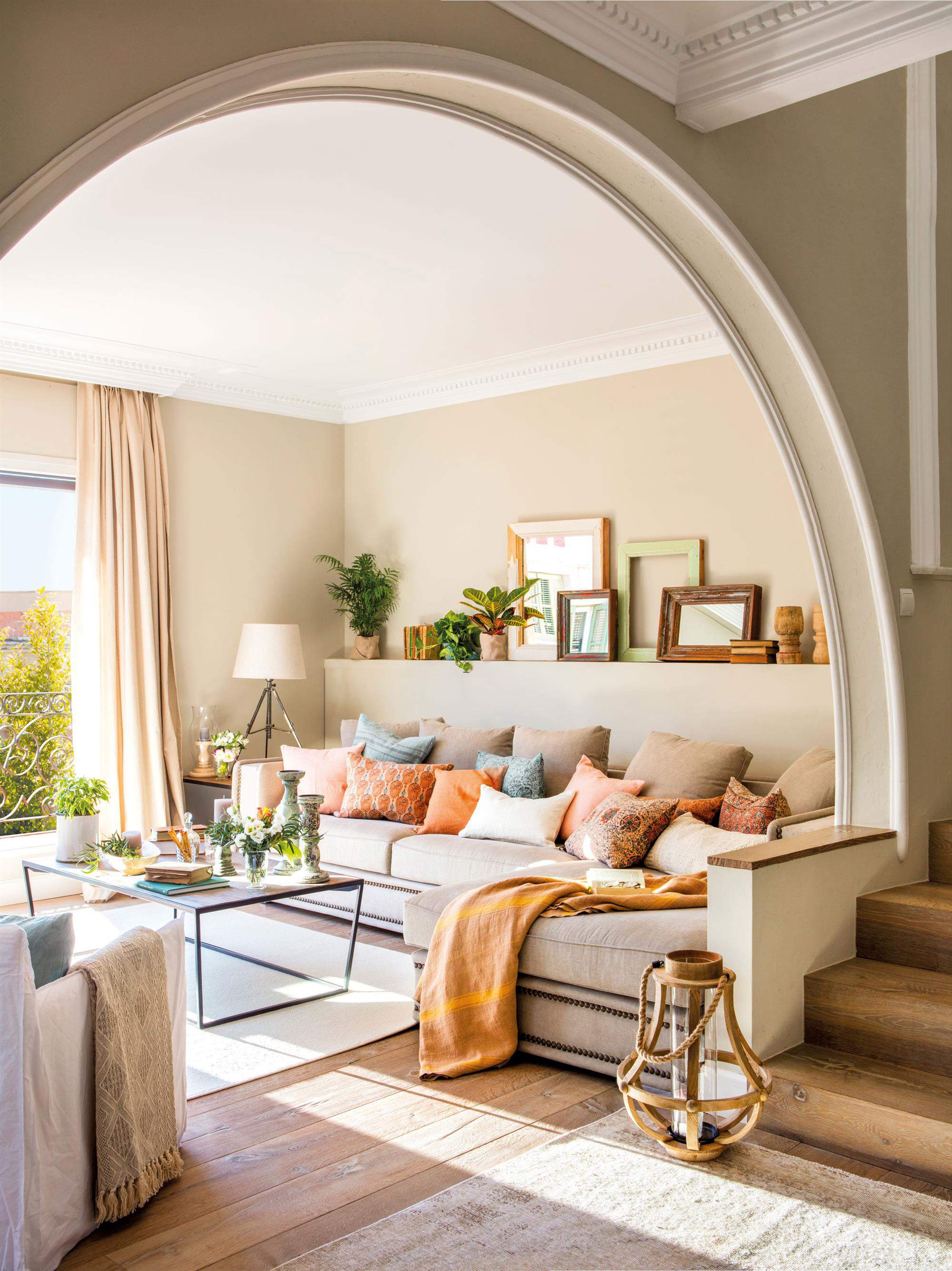 Salones Con Arcos Decorativos 6 FOTOS E Ideas De La Revista El Mueble 