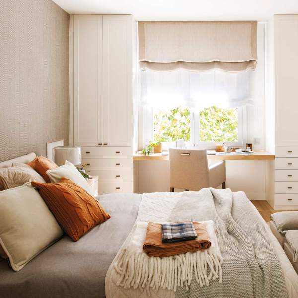 Dormitorios pequeños con encanto: 12 fotos e ideas con soluciones estilosas y elegantes para inspirarte