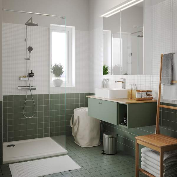 IKEA tiene la solución perfecta para baños y dormitorios pequeños: un mueble 'tres en uno' muy decorativo y funcional