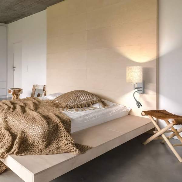 Adiós lámparas de mesa: estos 6 apliques de pared son todo lo que necesitas para ganar estilo y espacio en tu dormitorio