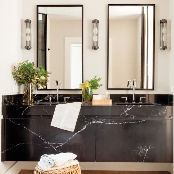 Alerta tendencia: 14 baños de color negro llenos de estilo y con sello 'El Mueble'