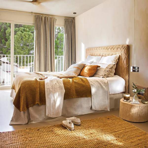 El toque natural que necesita tu dormitorio: 6 cabeceros de fibras en todos los estilos para inspirar tu próximo cambio de look