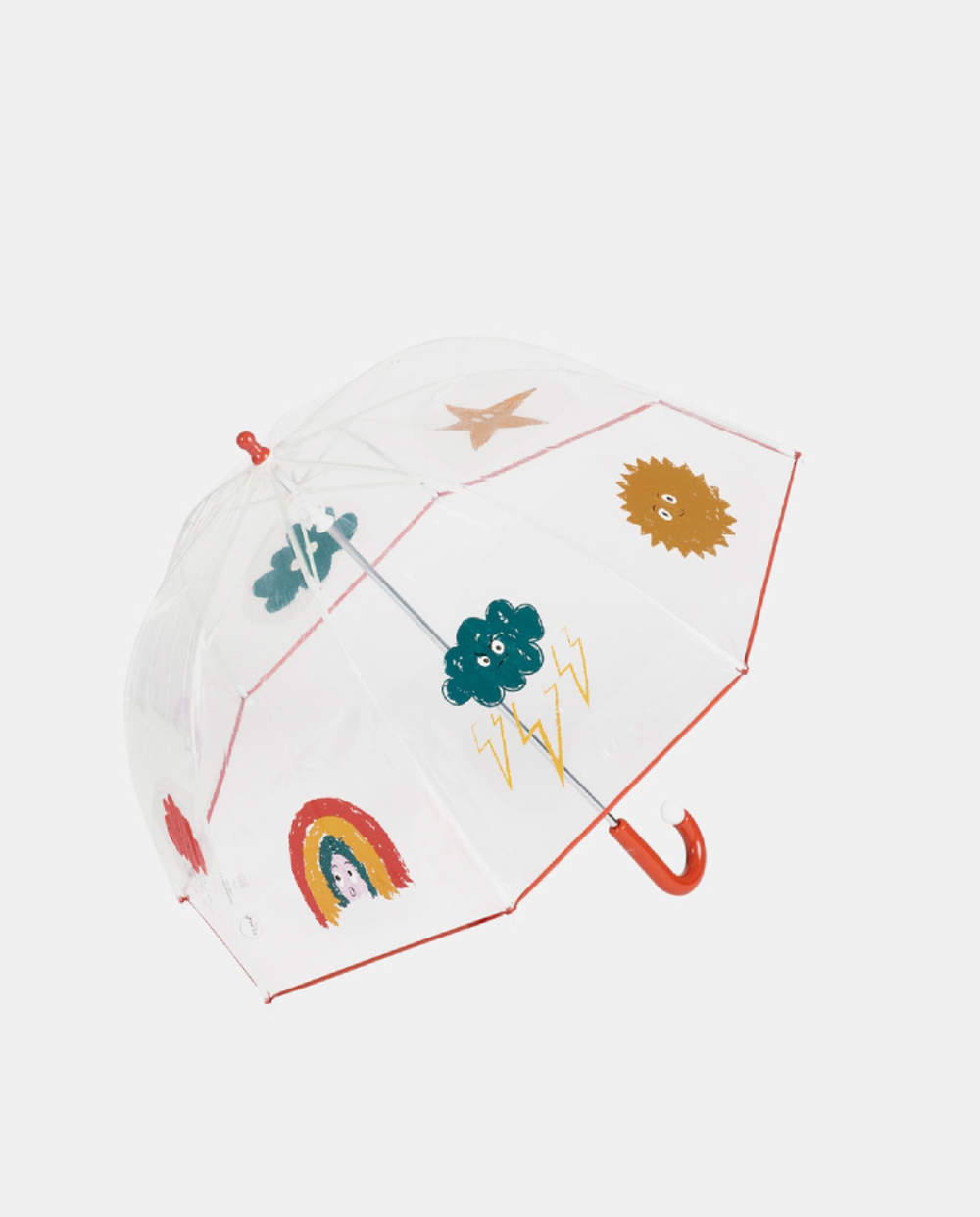 Paraguas infantil transparente de Clima Kids