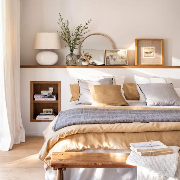 NO decores la cama solo con cojines: 6 alternativas muy fáciles de copiar y estilosas