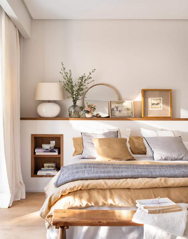 NO decores la cama solo con cojines: 6 alternativas estilosas y muy fáciles de copiar