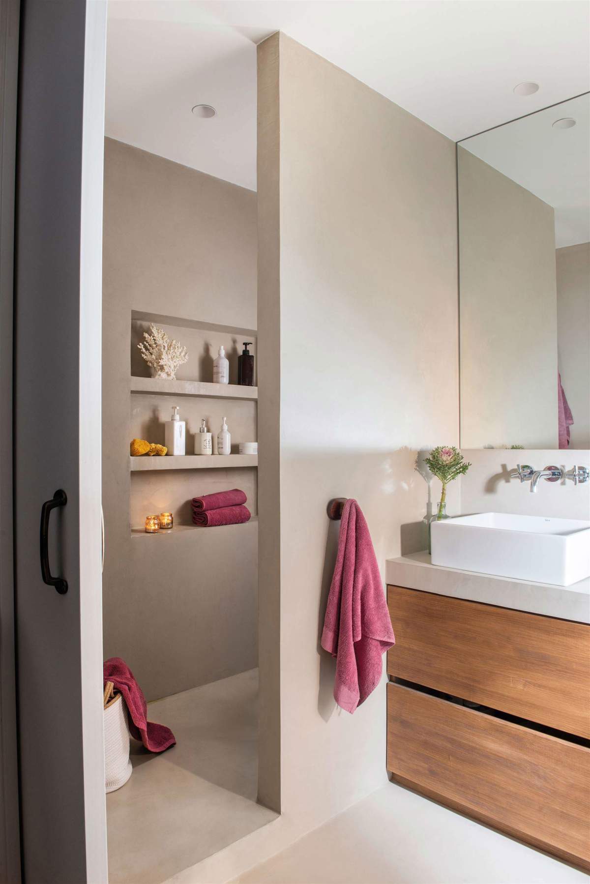 Baños pequeños modernos: 19 ejemplos elegantes, MUY estilosos y llenos ...
