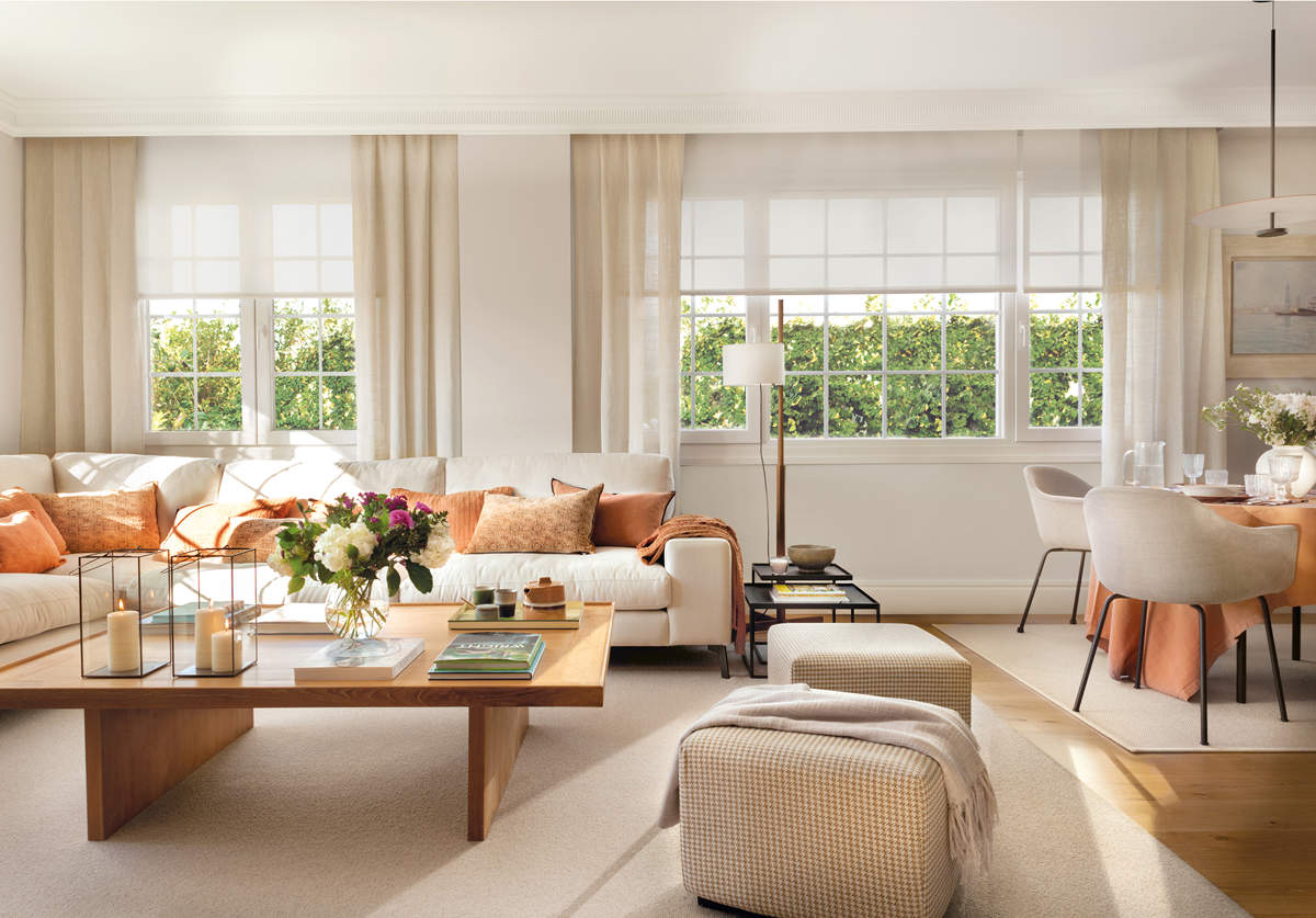 salon con cortinas y estor 00571206