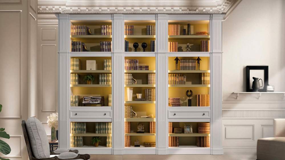 Libreria Versalles con iluminacion leds