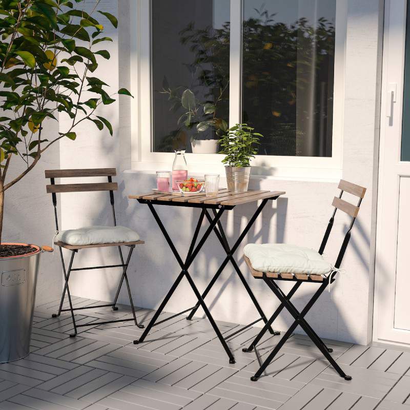 Mesa con dos sillas de exterior Tärnö de IKEA