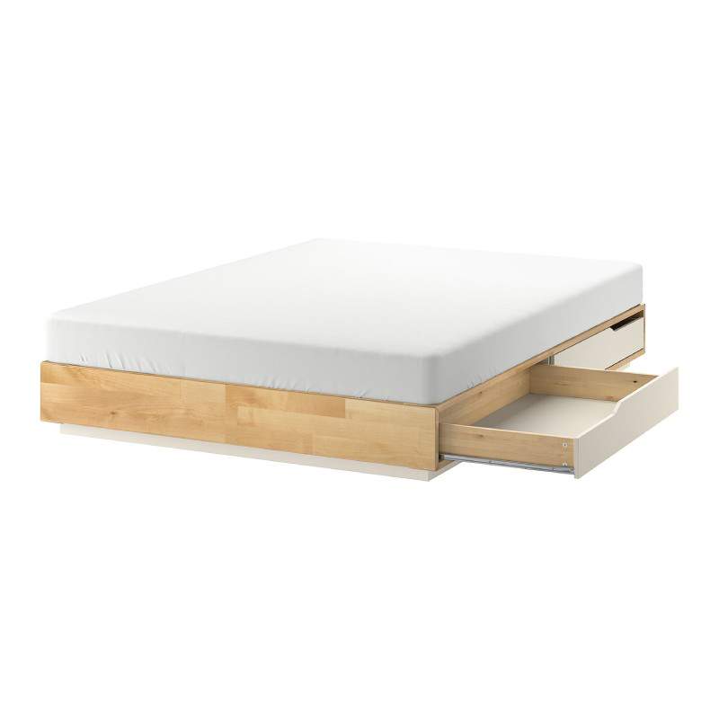 Estructura de cama con cajones Mandal de IKEA