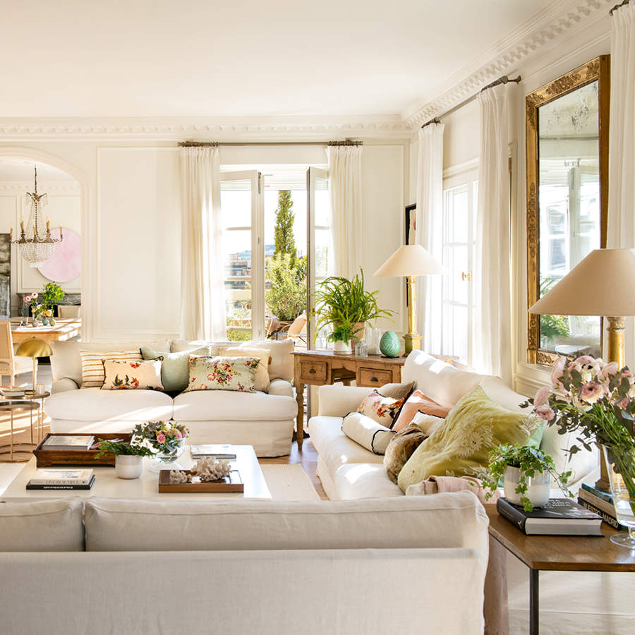 10 salones muy inspiradores de la revista El Mueble que son tendencia ...
