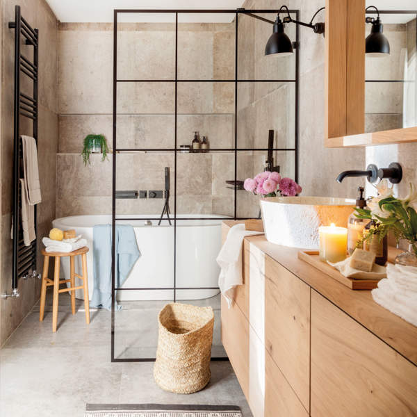 Adiós azulejos para siempre: la tendencia moderna que da estilo a baños pequeños y grandes