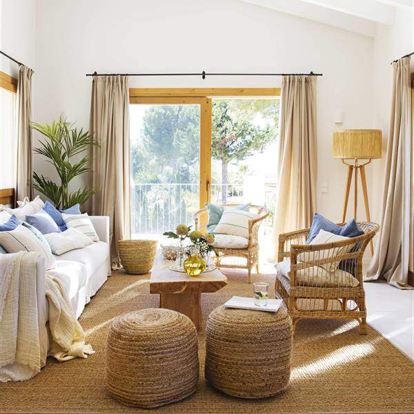 Las alfombras también son para el verano: 10 modelos fresquitos, naturales y perfectos para dar un toque de encanto a tu casa