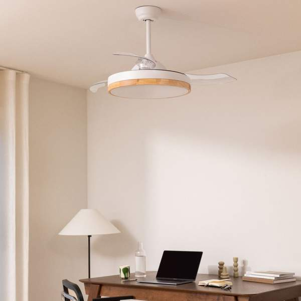 El ventilador más vendido en Amazon cada semana: silencioso, con una gran luz e ideal para estancias pequeñas