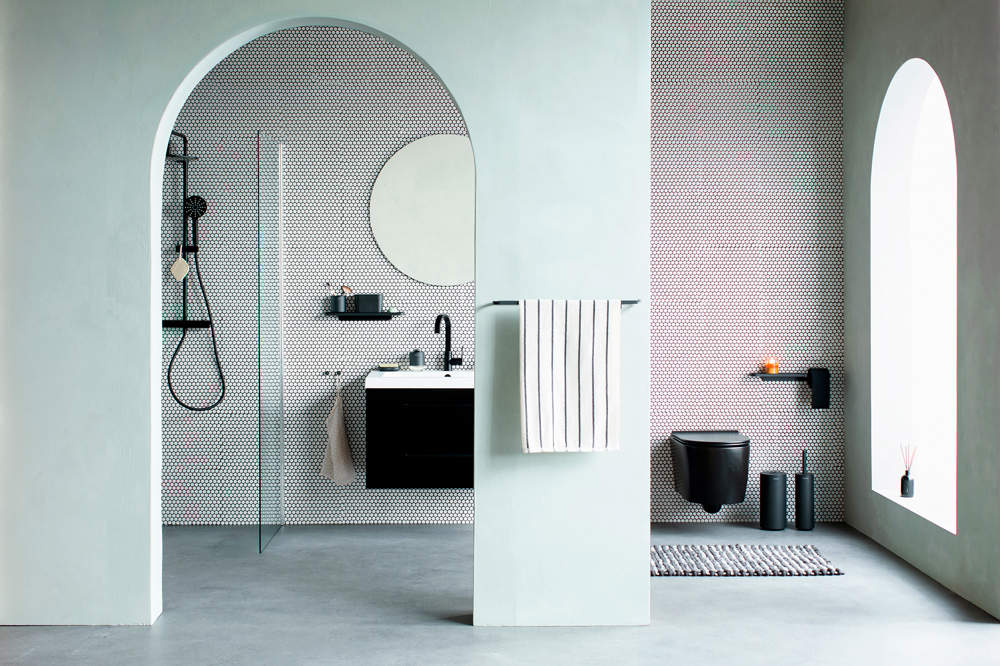 Accesorios de la colección Mindset en color Mineral Infinite Grey de Brabantia